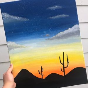 Hand Painted Acrylic Painting!!
